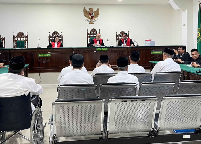  Tujuh Terdakwa  Pembebasan Lahan Perkantoran Pemkab Seluma Divonis Bersalah, Lama Hukuman Berbeda