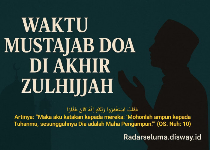 Waktu Mustajab Doa di Akhir Zulhijjah: Menyambut Tahun Baru Hijriah dengan Permohonan yang Diringankan Langit