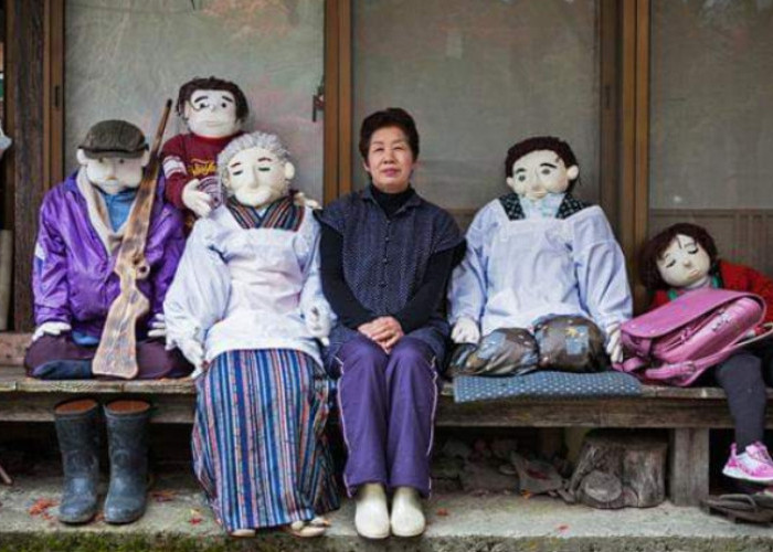 Misteri Satu Desa Berisi Boneka di Jepang.. Diciptakan Karena Rindu dengan yang Sudah Meninggal 