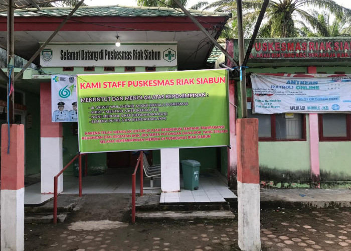 KTU Puskesmas Riak Siabun Klarifikasi Spanduk Penolakan, Akan Lapor Bupati Seluma