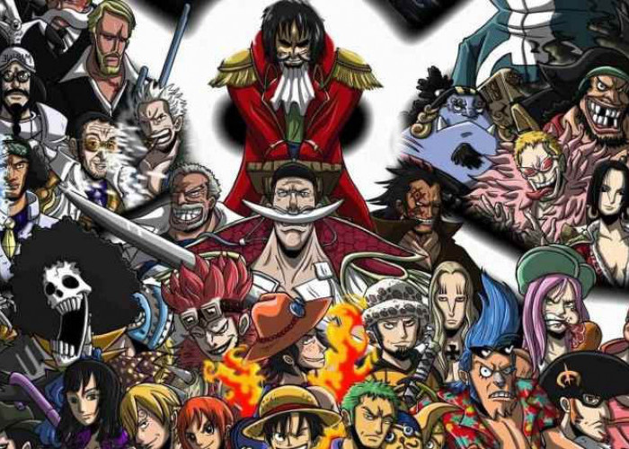 6 Karakter one Piece yang Paling Keren dan Auranya Sangatlah Badas!!