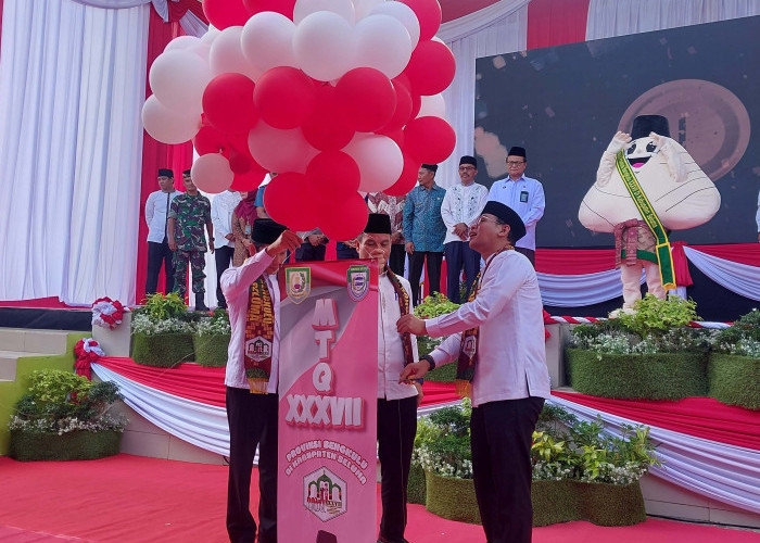 MTQ Provinsi Bengkulu ke 37 Resmi Digelar, Bupati dan Sekdaprov Launching di TWK Seluma  