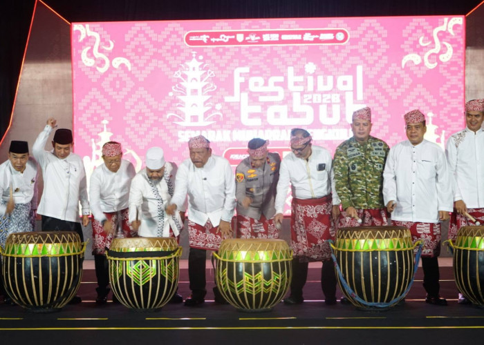  Festival Tabut 2026 Resmi Dibuka Gubernur, Akan Ada Event Baru “Semarak Merah Putih”
