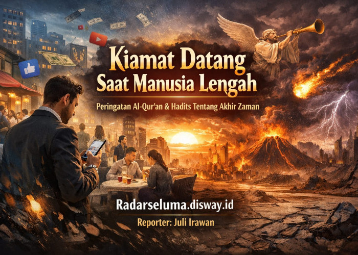 Kiamat Datang Saat Manusia Lengah: Peringatan Al-Qur’an dan Hadits tentang Akhir Zaman yang Sering Diabaikan