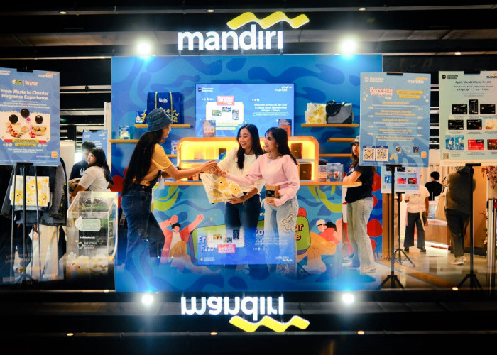 Bank Mandiri Dukung Pameran Wewangian Perfume Pop Market 2026, Dorong Gaya Hidup Berkelanjutan