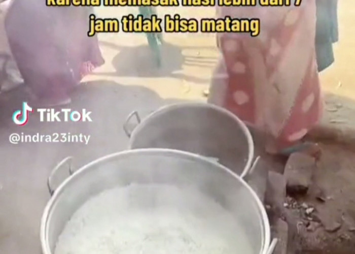 7 Jam Dimasak, Nasi di Hajatan Belum Matang.. Benarkah Gangguan Jin? 