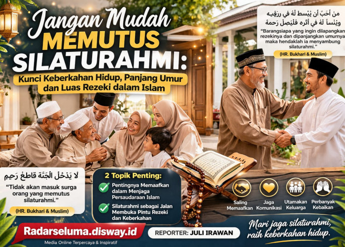 “Jangan Mudah Memutus Silaturahmi: Kunci Keberkahan Hidup, Panjang Umur, dan Luas Rezeki dalam Islam”