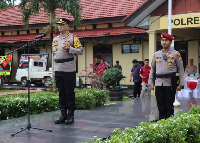  Kapolres Seluma Rotasi 10 Perwira Pertama