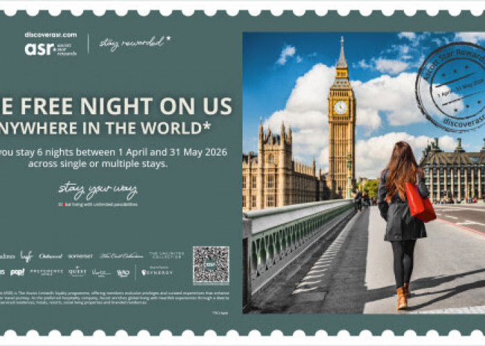 Ascott Star Rewards Expands Airline Partnerships, Offers Free Nights and Richer Stay Experiences to Mark 8-Mil