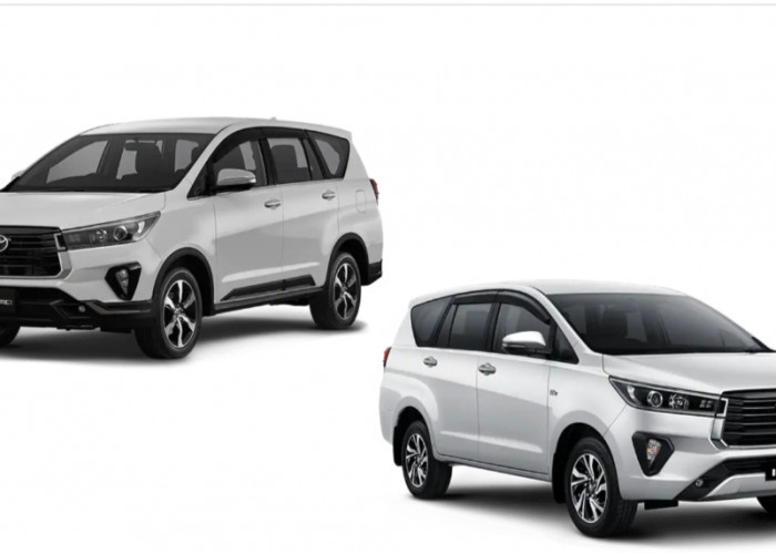 Dua Kijang Innova Berbeda Jenis dan Tipe Siap Bersaing di Pasar Otomotif di Indonesia