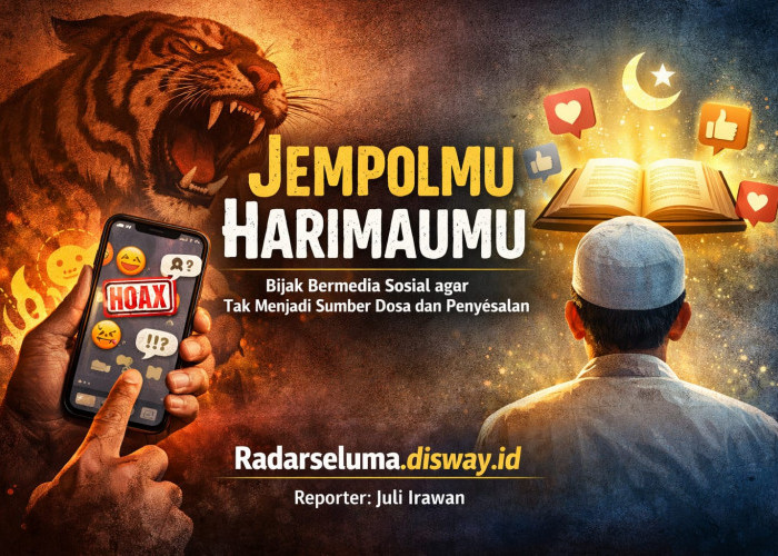 Jempolmu Harimaumu: Bijak Bermedia Sosial agar Tak Menjadi Sumber Dosa dan Penyesalan