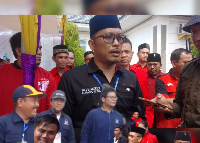 Pasukan Banteng Seruduk KPU, PDI P dan Nasdem Optimis Menang Pemilu