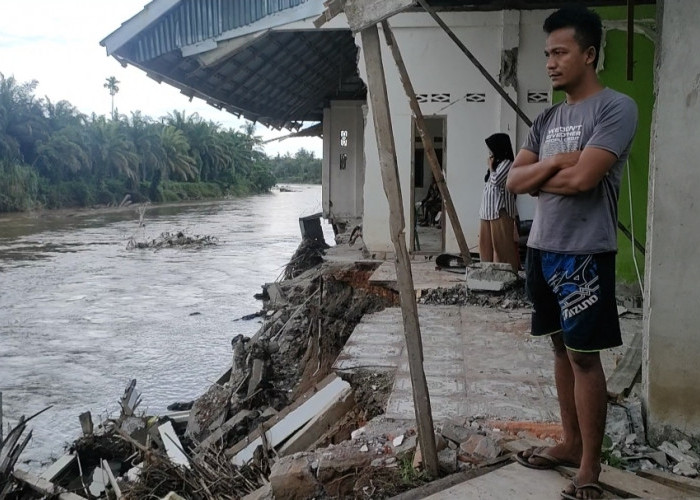 Bencana Rumah Amblas di Kembang Mumpo Seluma, Pembangunannya Diusulkan ke Kementerian