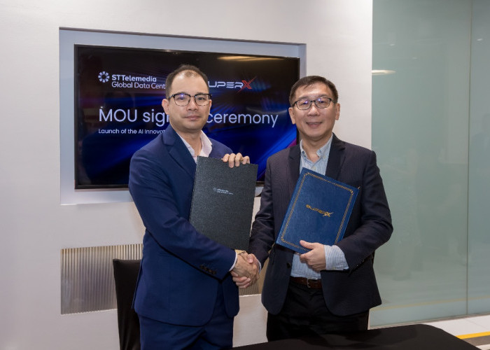  AI Compute, Simplified: ST Telemedia Global Data Centres and SuperX Debut AI Innovation Centre in Singapore