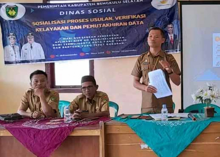 Dinsos Bengkulu Selatan Tingkat Pelayanan Sosial di Kecamatan