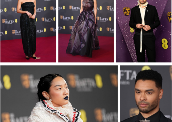 Desert Diamond Hues Take Centre Stage On The Red Carpet At The 79th British Academy Film Awards