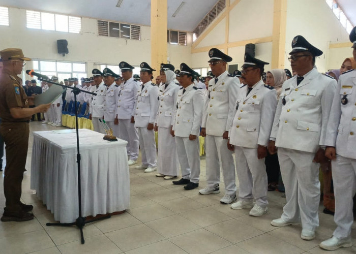 Bupati BS Kukuhkan Masa Jabatan 142 Kades Bengkulu Selatan