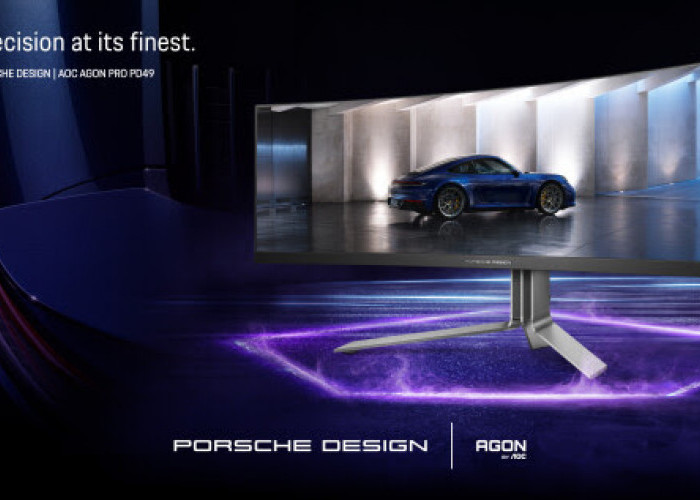 Porsche Design dan AGON by AOC, Perkenalkan PD49 49 Inci dengan 240 Hz,  Estetika Supercar dan Keunggulan Game