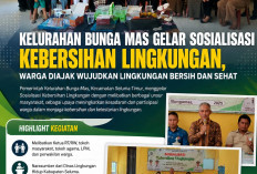 Kelurahan Bunga Mas Gelar Sosialisasi Kebersihan Lingkungan, Warga Diajak Wujudkan Lingkungan Bersih dan Sehat