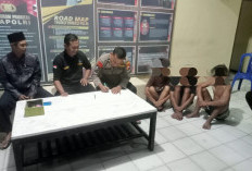 Tiga Remaja Diamankan Polsek Sukaraja,  Kepergok Curi Getah Karet, Sempat Kena Bogem