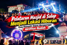 Penggunaan Halaman Masjid Jafo Tempat Hiburan dan Pasar Malam, Dipertanyakan Warga