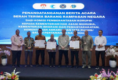 Terima Aset Rampasan Negara dari KPK Senilai Rp763 Juta, ATR/BPN Siapkan untuk Dukung Pelayanan