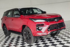 Toyota SUV Fortuner GR Sport 2.8 4WD AT Red, Mobil Premium Desain Canggih dan Gagah Memikat Pecinta Otomotif