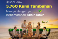  Liburan Aman Bersama Citilink, Siapkan 5.760 Kursi Tambahan di Desember 2025