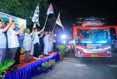 Kemnaker Lepas  Mudik Gratis,  Bukan Beban Perusahaan, tapi Cara Jaga Produktivitas Pekerja