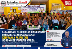 Sosialisasi Kebersihan Lingkungan dan Kesehatan Masyarakat, Kelurahan Pasar Tais Dorong Kesadaran Warga