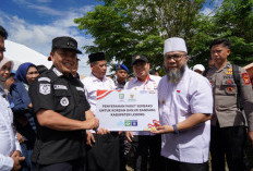    Korban Banjir Bandang di Lebong Dibantu Gubernur, Salurkan paket Sembako