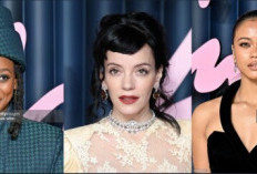 Lily Allen, Little Simz, dan Bianca Bustamante Tampil Memukau di Karpet Merah,  Busana Bertabur Berlian 