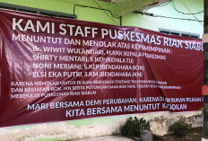 Jajaran Puskesmas Riak Siabun Tolak Kepemimpinan Pimpinan, Simak Selengkapnya...