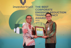 Dukung Target Net Zero Emission Indonesia, BSI Raih The Best Corporate Emission Reduction Transparency Awards