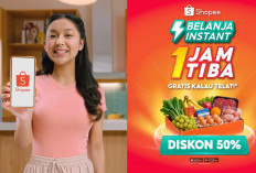  Belanja Harian Makin Praktis! Shopee Hadirkan Belanja Instant 1 Jam Tiba dengan Promo Diskon 50%