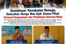Sosialisasi Kenakalan Remaja, Kel. Bunga Mas Ajak Semua Pihak Perkuat Pengawasan dan Pembinaan Generasi Muda