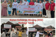 IKM Seluma Tebar Berkah Ramadhan: 300 Porsi Sate Padang & Minuman Segar Dibagikan di Simpang Bendungan Seluma