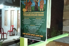 Puluhan Rumah di Ulu Alas Sudah Pasang Spanduk Tolak Tambang Emas