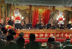   Bupati BS Rifai Tajudin, Ajak Semua Kolaborasi Memajukan BS, Paripurna HUT 77 BS 