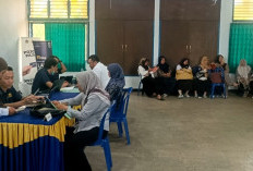 Jelang Akhir Pembayaran Pajak,  Pos Pelayanan Pajak Seluma Dipadati Warga