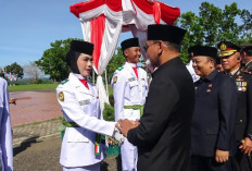   Bupati Seluma  Bubarkan Paskibraka, Ini Pesannya