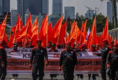 Hindari Gedung DPR, Hari ini Buruh  Demo di DPR dan Kemnaker, Tuntut Revisi UMP DKI-Jabar