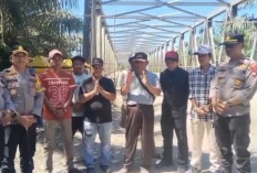  Kapolres Seluma Turun Tertbkan Punguatan Liar di  Jembatan Pasar Seluma