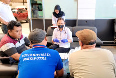   Kemnaker Melakukan Pemeriksaan Kesehatan dan Kelelahan Pengemudi di 6 Kota