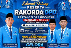 DPD Partai Gelora Seluma Gelar Rakorda 2026, Perkuat Struktur Kecamatan Menuju Verifikasi Faktual Pemilu 2029