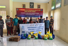 50 Warga Terdampak Bencana di Seluma Barat Terima Bantuan Sembako dari Yayasan Ayasofya Center Indonesia