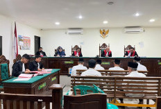  Tujuh Terdakwa Korupsi Pembebasan Lahan Perkantoran Pemkab Seluma  Dituntut Jaksa