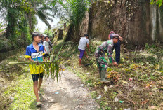 Pembangunan Jembatan Gantung Garuda di Seluma Dikebut, Sinergi TNI dan Warga
