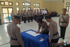 Kapolsek Sukaraja Berganti, AKP Agus Apriwinata Resmi Gantikan Iptu Wulan Rachmawati