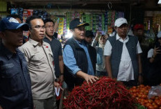 Jelang Ramadan, Pemprov Bengkulu dan Satgas Pangan Sidak Pasar Mingg
